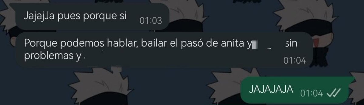 Ich_bin_ale's tweet photo. Ya quisieran ustedes tener el placer de verme bailar peda el paso de Anitta 🥴 JAJAJAJA 🙈 https://t.co/XLmW72s7fM