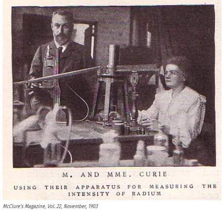 andreas_nigbur's tweet photo. The Marvels of Radium
The Marvels of radium by Garrett P. Serviss. Republished from Collier's: The National Weekly. April 11, 1903. Volume 31, Issue 2, Page 14.

💥This being so, let us examine a little more the properties of radium. We have noted Monsieur Curie’s recent announcement about its giving off heat. It gives off light also. Pure radium shines in the dark, although it is not hot like a flame. But, most wonderful of all, it constantly projects into space around it streams of invisible corpuscles, smaller than atoms, with a velocity as great as a hundred thousand miles per second!
The full article is here
👇
https://t.co/UIorWt2D9k

p/s
💥Garrett P. Serviss published "The Marvels of Radium" in Collier’s: The National Weekly, Vol. 31, No. 2, on April 11, 1903. The prominent American astronomer and science writer explored the sensational early-20th-century fascination with radium, capturing public wonder over its mysterious radioactive properties shortly after its discovery by Pierre and Marie Curie.Historical Context of the ArticlePeriod fascination:
McClure's Magazin,
👇
https://t.co/kpt6eVCu9U