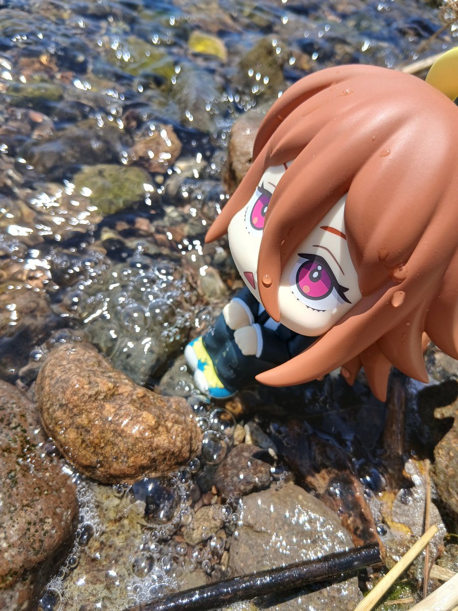 niko_noitodayo's tweet photo. 湖と👼くん https://t.co/jMsqj85Dpd