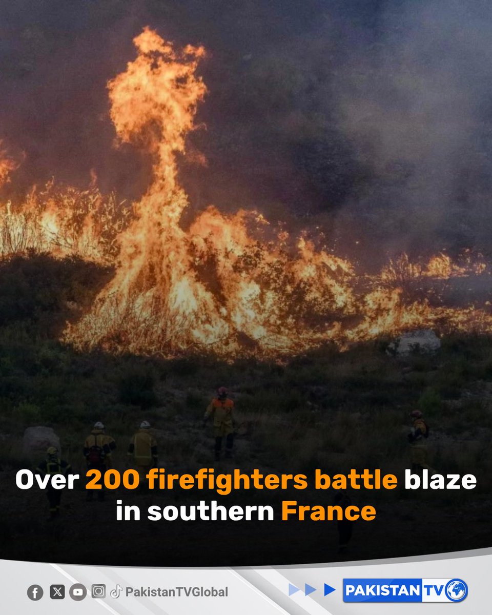 Emergency Declared as Fast-Moving Wildfire Engulfs Southern France