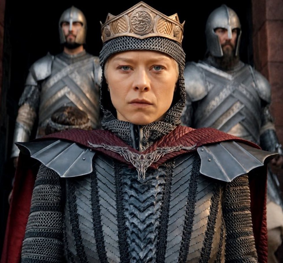 Targ_Nation's tweet photo. she tried to be merciful and only wanted peace. she's lost children, family, allies, friends and has earned nothing but betrayals, suffering and pain in a war others started because she's a woman. I DON'T WANT TO HEAR A SINGLE FUCKING THING NOW. LONG LIVE RHAENYRA THE CRUEL https://t.co/AbsN3YjEWO