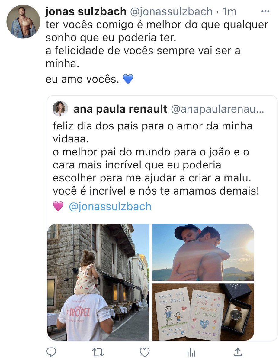 sinojoana's tweet photo. au twitter #joana :: dia dos pais. https://t.co/v5Na0ymPQc