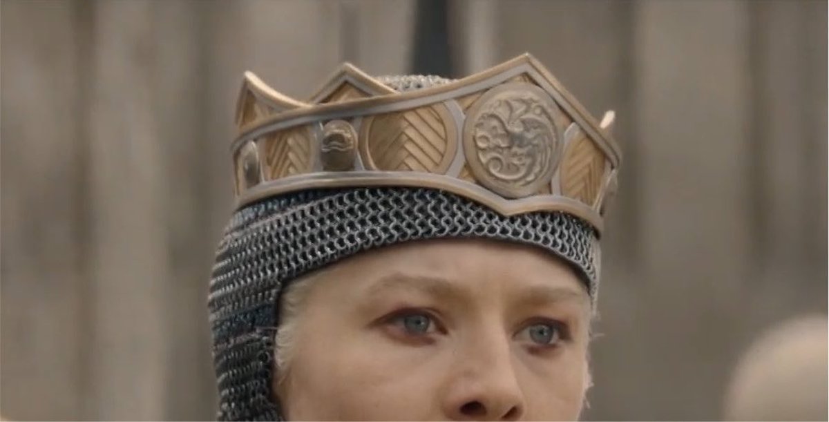 sra_stellaSCZ's tweet photo. Yo cuando me olvido que tengo delineador y mascara de pestañas y me rasco el ojo… 🤷🏼‍♀️🤣 #HouseOfTheDragon https://t.co/juAbgCehfY