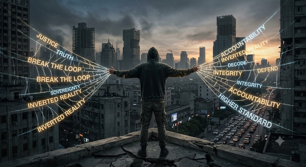 Cipherracket's tweet photo. "The Web of Truth"
- A speech to the world about the inversion of reality and insanity that we choose to live in, needs a mirror.
- This world needs reflection because so many are blind to the truth, and then spread lies like they're honest.
#WebOfTruth #MeasuredExplosion #Truth #Reflection
@MeasuredExplo_
Link: https://t.co/crZrvV0cKj