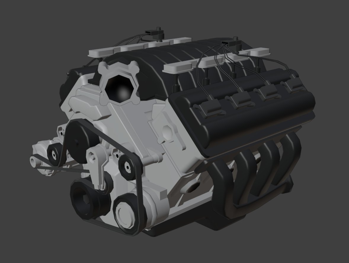 traktor3D's tweet photo. Low poly engines PART2 https://t.co/rjzbqXxXXV