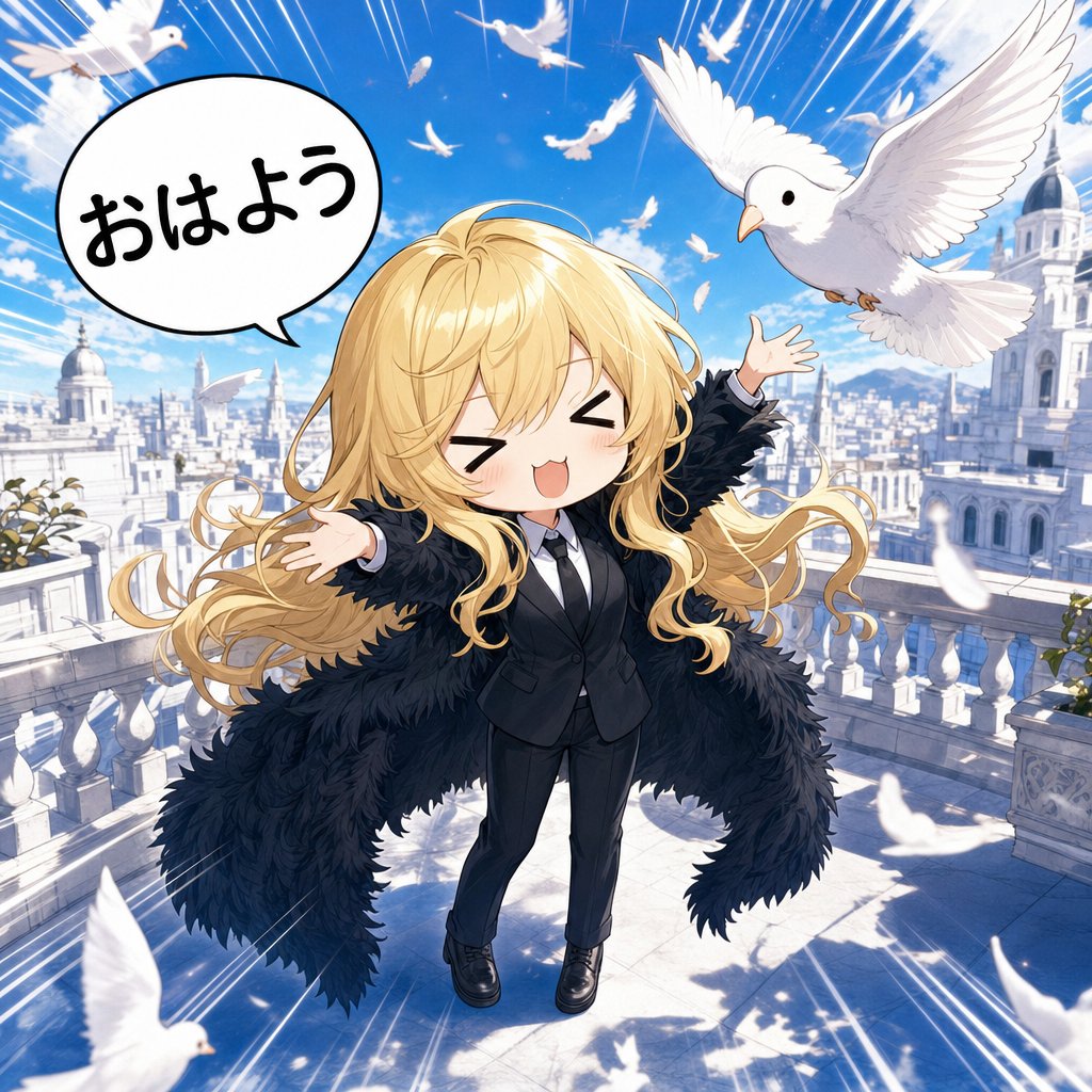 月曜日、おはようございます