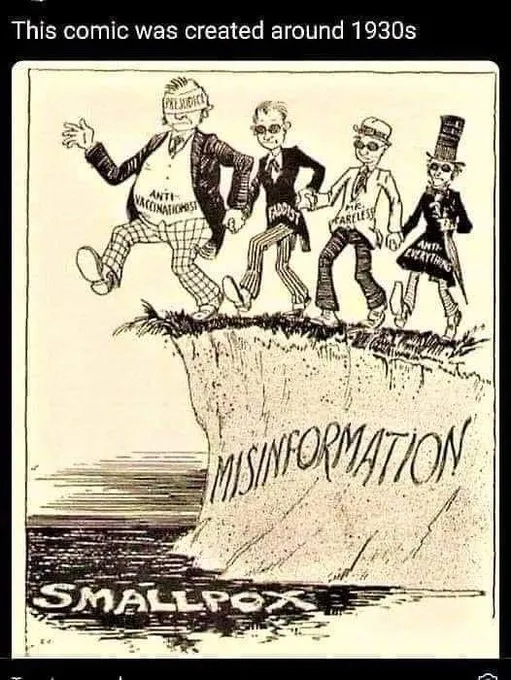 DucuGavril's tweet photo. I went looking for old anti-vaccine propaganda and expected an interesting historical curiosity.
Instead I found arguments from 1802, 1885 and 1920 that would barely need rewriting to circulate online today.
That raises a rather disconcerting question. https://t.co/rcp3WdgFG0