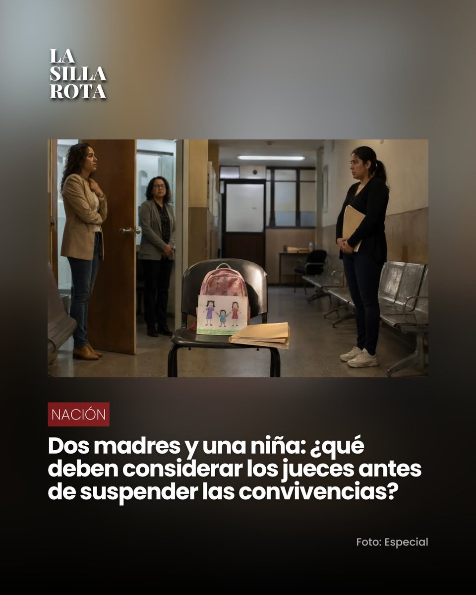 lasillarota's tweet photo. #Nación | Un tribunal determinó un precedente relevante para la justicia familiar a raíz de un conflicto entre dos madres por la custodia y régimen de visitas de su hija. El criterio señala que la suspensión total de las convivencias parentales no debe ser una medida automática ni adoptada por mera conveniencia procesal. Antes de interrumpir el contacto entre un menor y alguno de sus progenitores, las autoridades judiciales tienen la obligación constitucional de evaluar minuciosamente la existencia de un riesgo real y explorar alternativas menos restrictivas que permitan salvaguardar la integridad física y emocional de la infancia sin fracturar sus lazos afectivos.

https://t.co/ZFnnFMhQsP

NJ.