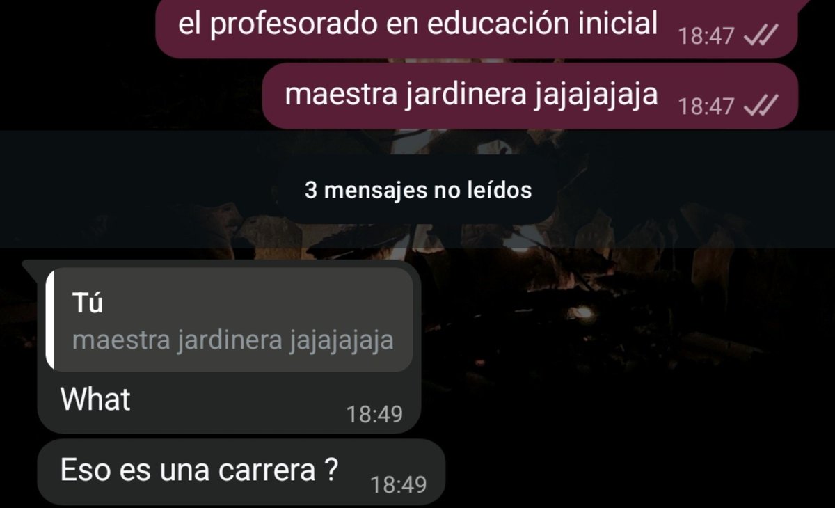 candeanselminoo's tweet photo. ya me molesta tener q aclarar que es para ser "maestra jardinera" porque si digo educación inicial no saben que es IMSGINATE COMO ME MOLESTÓ ESTA PREGUNTITA https://t.co/qaTVyFYOO4