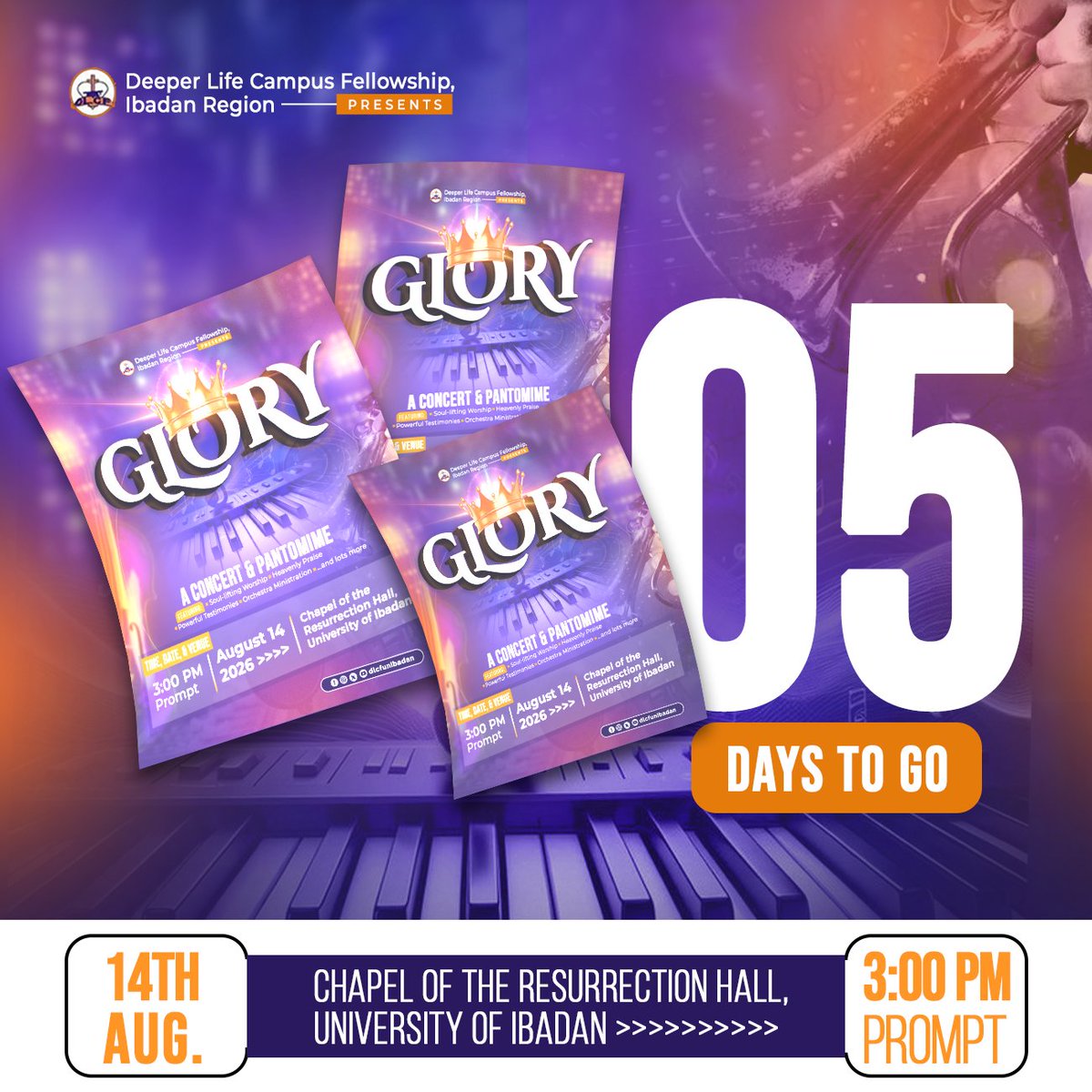 dlcfIbregion's tweet photo. There’s something beautiful about knowing that GLORY is not just a theme, but an invitation to encounter God. ✨🤭

Through worship, music, testimonies and a powerful pantomime, we gather to celebrate His glory and the love that reaches every one of us.

 See you there! 🙌🏽✨ https://t.co/vQQsIk0bBL