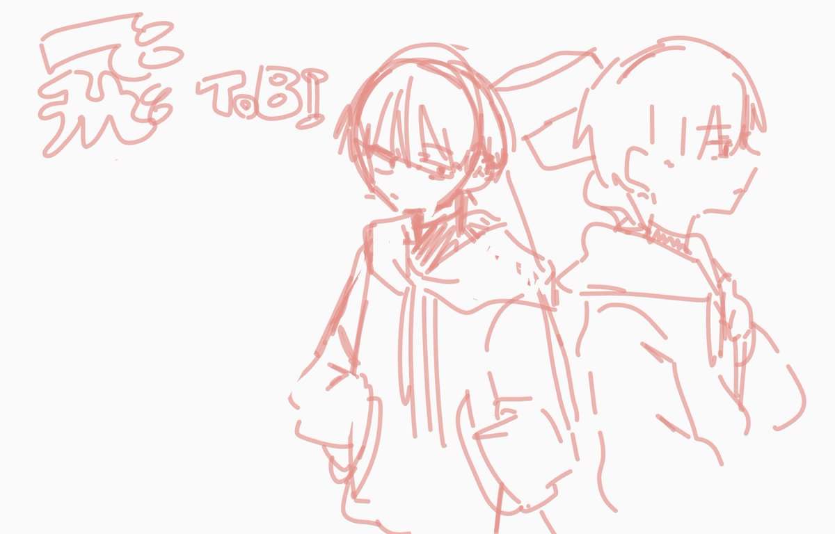 5mBziLE9pJ50106's tweet photo. あげれるものがないので落書きと没ラフを https://t.co/0u1YqObWQQ