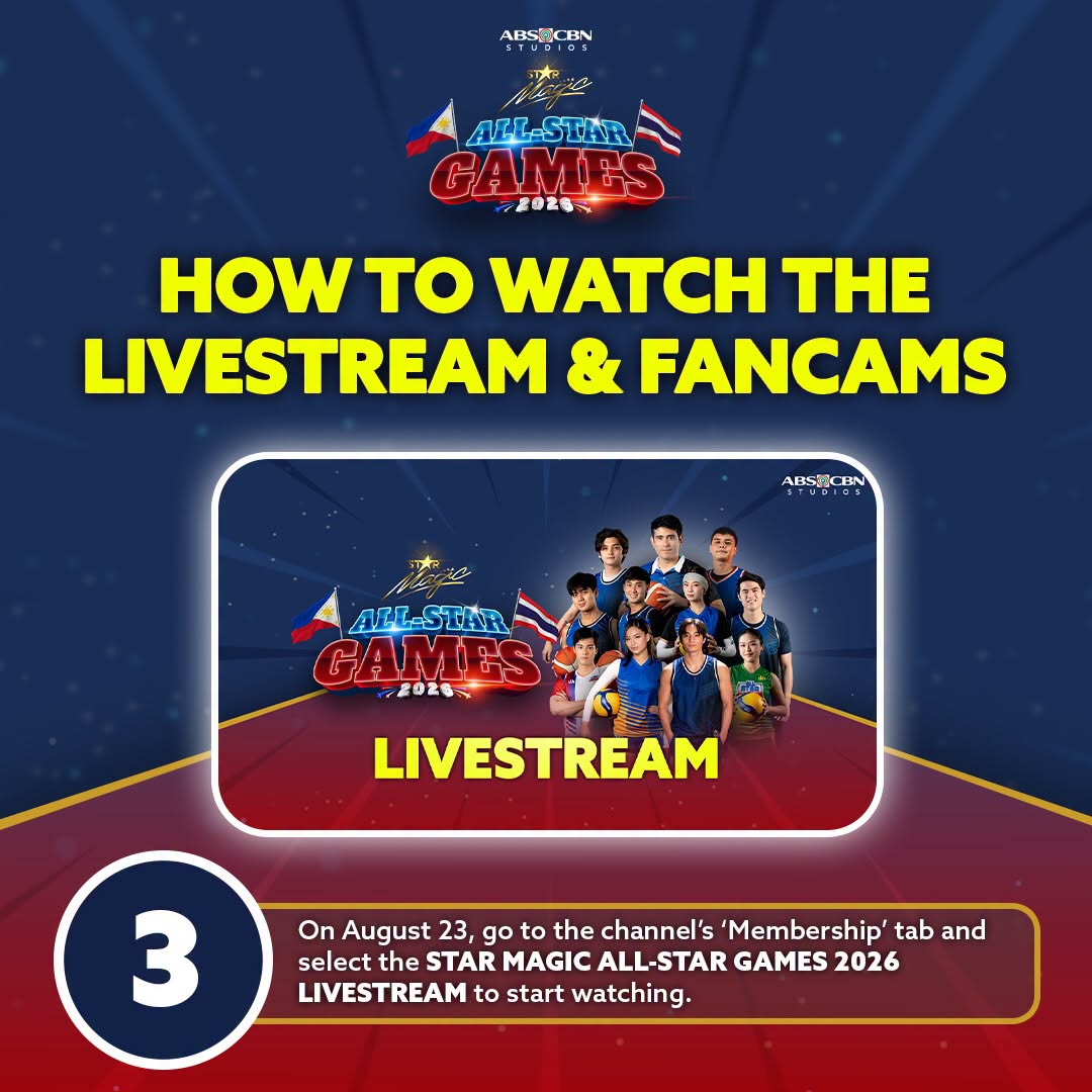 PaPiPh50823's tweet photo. Team #StarMagic x Team #GMMTV at the #StarMagicAllStarGames2026! ⛹🏻♂️ ✨
Catch the LIVESTREAM for only ₱79*! Head over to ABS-CBN Entertainment YouTube Membership and click ‘JOIN’ or book via iWantTickets!
AVAILABLE WORLDWIDE! 🌏
* Additional charges may apply https://t.co/4sYMUpuszD