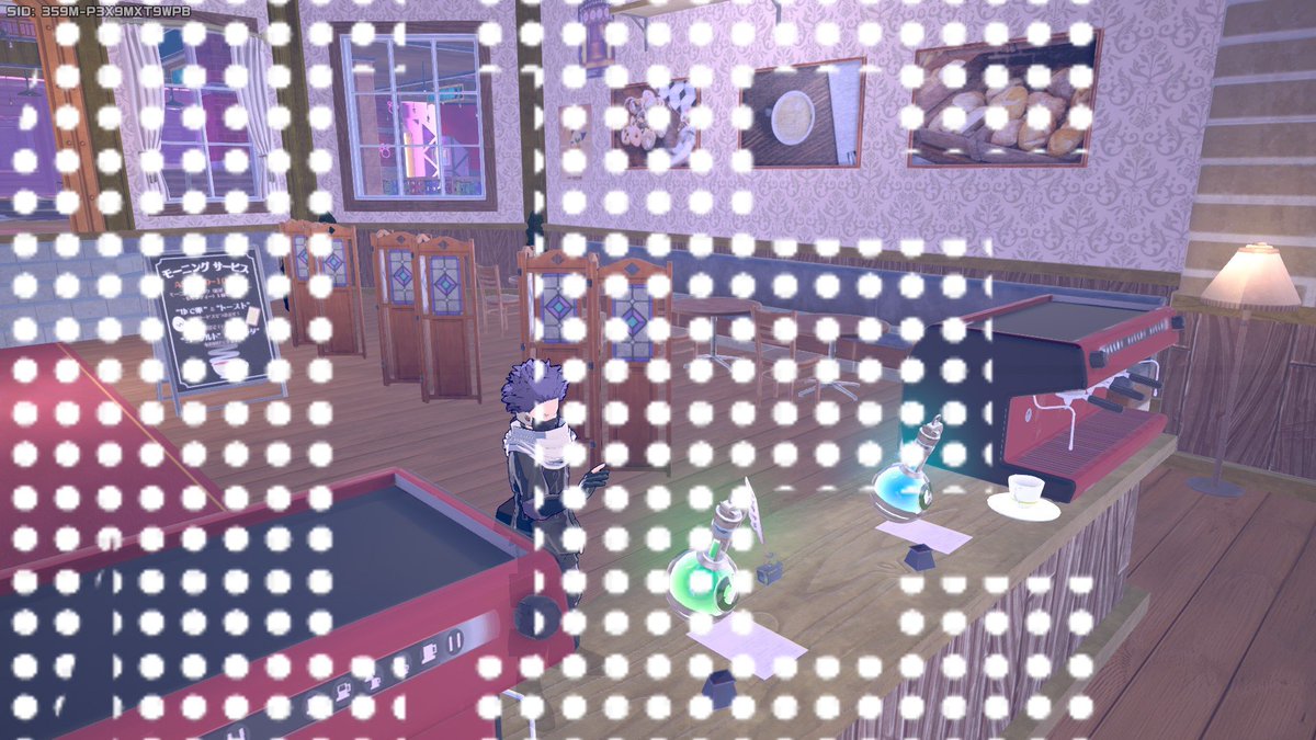 popbr294's tweet photo. 最後の1人が見つからないのでカフェで注文しようとしたら閉店(GAME SET)した💜くん https://t.co/DDuHWeMCh3