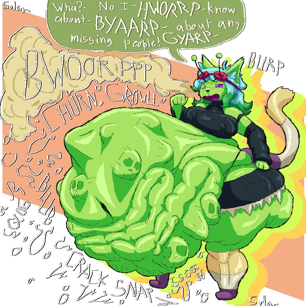 a_whole_system's tweet photo. wonder where they went,,,,,, 

(b-day vore gift for my friend alby!) https://t.co/QiI05PDCrQ