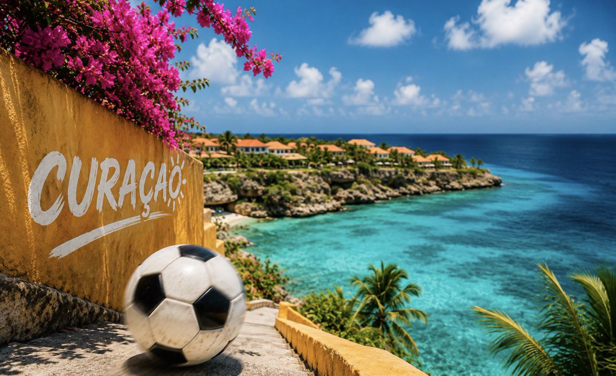joserra_espn's tweet photo. CURAÇAO SE DISPARA TRAS EL MUNDIAL! 

Tras debutar por primera vez en un Mundial, las búsquedas para viajar a la isla se dispararon 295% durante el torneo. El hospedaje también creció 32.9%.

El fútbol convirtió a Curaçao en el nuevo destino del Caribe. https://t.co/mJ41TSFlvD