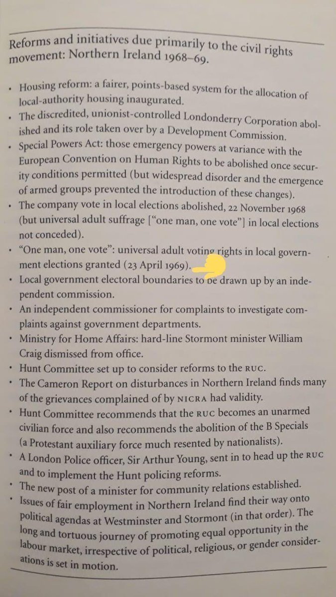 4645wr's tweet photo. @j_oconnor37 @celtic_ma1888 Though it's often forgotten that CRM was far more effective at achieving its goals than the IRA was. So much so that by Oct 69 the leader of People's Democracy said "all the civil rights demands have been met". Yet after 56 years and 2,000 deaths, the IRA's demand is still unmet. https://t.co/1hOx4Cqti7