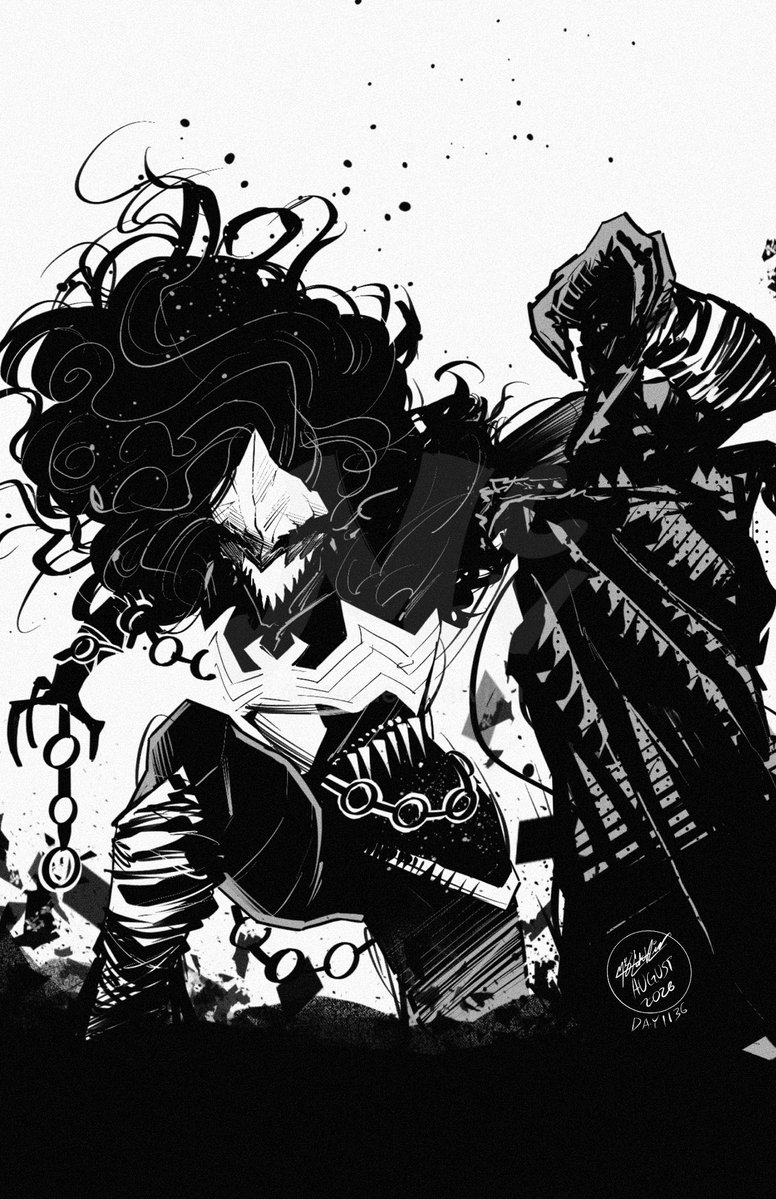 Miguel_CalVilla's tweet photo. Drawing one Spider-Person or Symbiote everyday until Beyond the Spider-Verse comes out    

Day 1136: Symbiote Wonder Woman - Diana of Themyscira (Original Design) https://t.co/PrkJJpl6eT