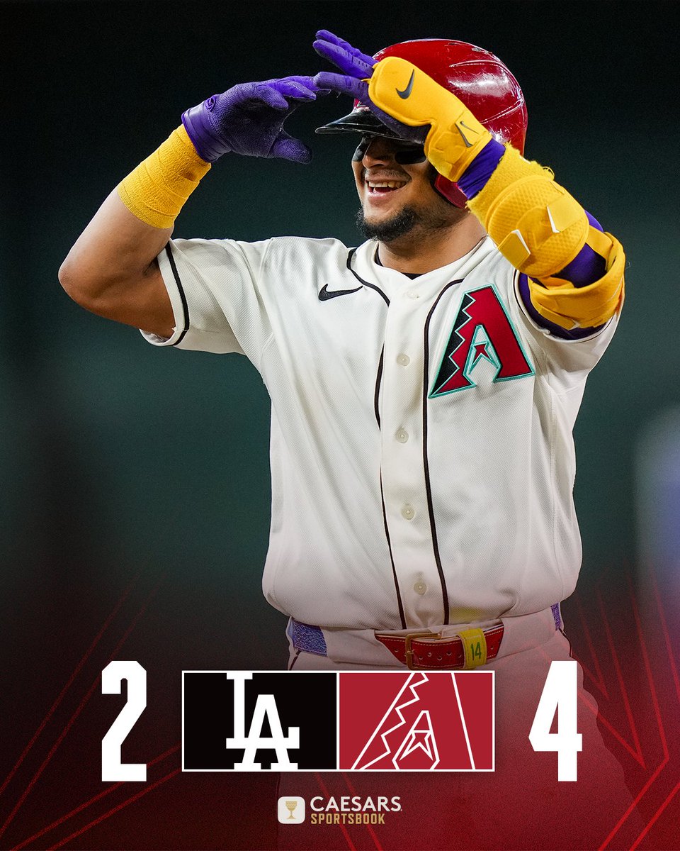 Dbacks's tweet photo. Beat LA. https://t.co/sdqaIfgrB8