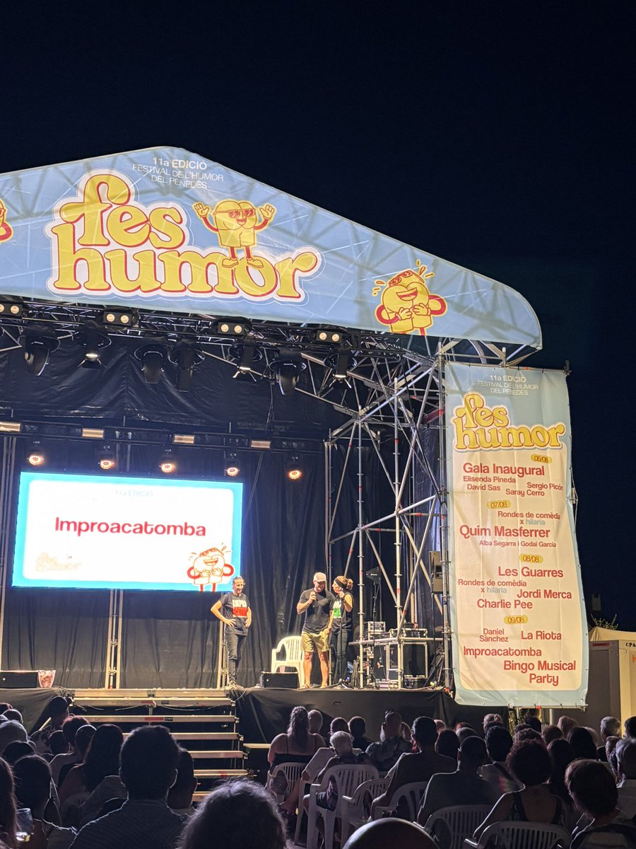 gonzaloespinom's tweet photo. Primero Improacatomba suben a tu amigo, sale tu frase de mucho amor a los domingueros. Luego bingo musical, menos mal que no he ganado #cunit es magia Cunit es Humor! @gestadella te querré siempre 😂 dale! https://t.co/iaNHrJtT26