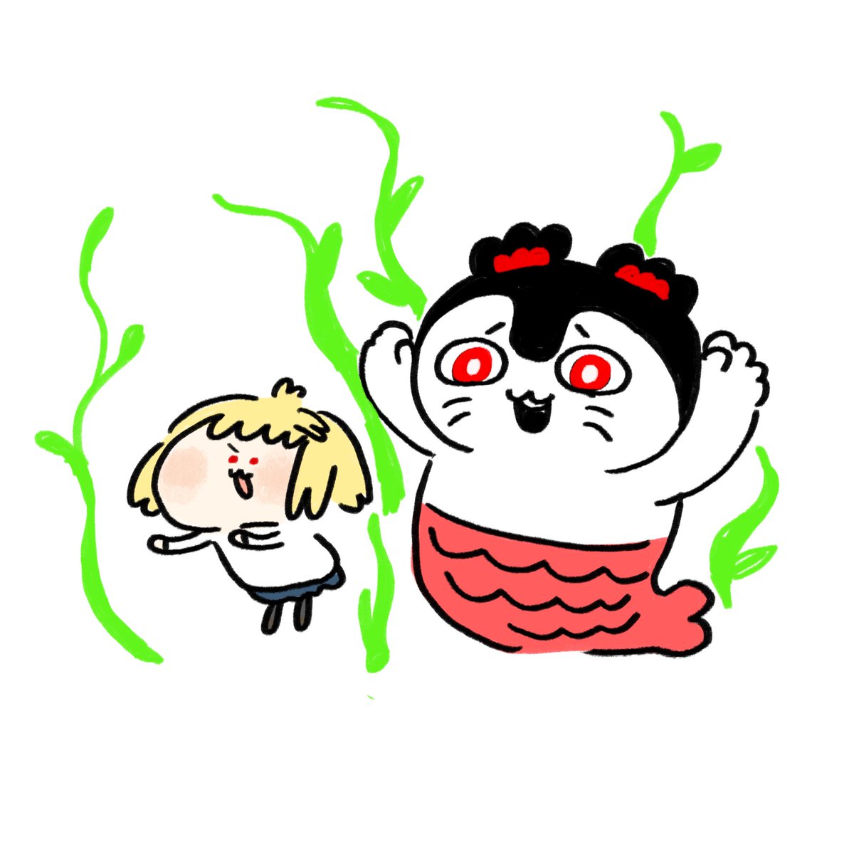 dnchuu12's tweet photo. アルクェイドとセイレーンが意外に草タイプなの好きなんよな https://t.co/Ixyv0VoWZX