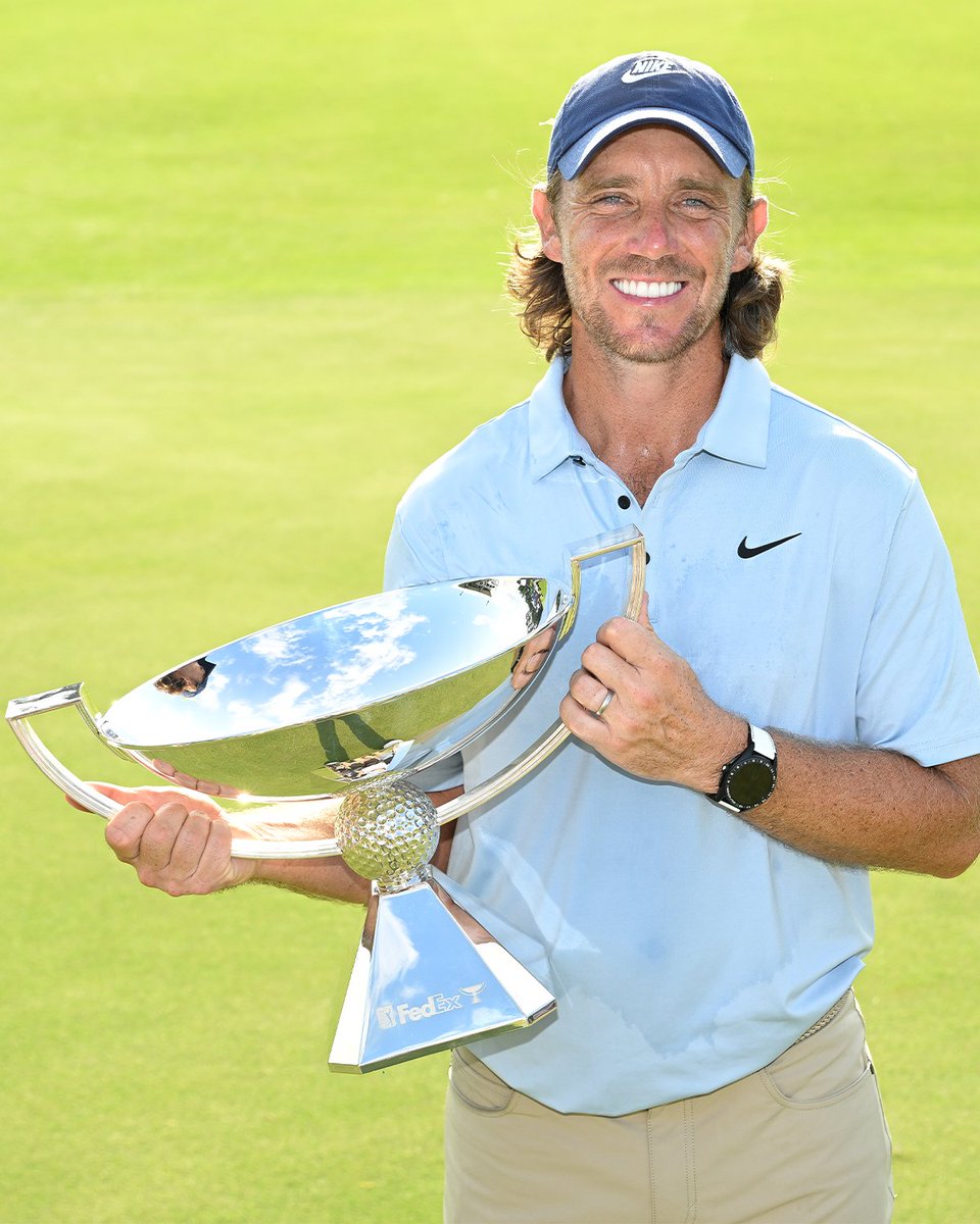 PGATOUR's tweet photo. The #FedExCup Playoffs are set! See you in Memphis 🤩

1. Scottie Scheffler
2. Matt Fitzpatrick
3. Cameron Young
4. Wyndham Clark
5. Chris Gotterup
6. Collin Morikawa
7. Si Woo Kim
8. Sam Burns
9. Tommy Fleetwood
10. Ludvig Åberg
11. Xander Schauffele
12. Rory McIlroy
13. Jacob Bridgeman
14. Akshay Bhatia
15. Russell Henley
16. Ryan Gerard
17. Min Woo Lee
18. Kristoffer Reitan
19. Alex Fitzpatrick
20. Hideki Matsuyama
21. J.J. Spaun
22. Ryan Fox
23. Viktor Hovland
24. Justin Rose
25. Alex Smalley
26. Tom Kim
27. Gary Woodland
28. Rickie Fowler
29. Adam Scott
30. J.T. Poston
31. Robert MacIntyre
32. Nicolai Højgaard
33. Kurt Kitayama
34. Bud Cauley
35. Aaron Rai
36. Ben Griffin
37. Sepp Straka
38. Michael Thorbjornsen
39. Justin Thomas
40. Jake Knapp
41. Nico Echavarria
42. Patrick Cantlay
43. Rio Hisatsune
44. Sahith Theegala
45. Eric Cole
46. Alex Noren
47. Michael Brennan
48. Matt McCarty
49. Keith Mitchell
50. Maverick McNealy
51. Harris English
52. Max Homa
53. Sungjae Im
54. Jordan Spieth
55. Sam Stevens
56. Pierceson Coody
57. Sudarshan Yellamaraju
58. Harry Hall
59. Corey Conners
60. Daniel Berger
61. Michael Kim
62. Shane Lowry
63. Nick Taylor
64. Jordan Smith
65. Brian Harman
66. Patrick Rodgers
67. Aldrich Potgieter
68. Ricky Castillo
69. Matti Schmid
70. Jackson Koivun