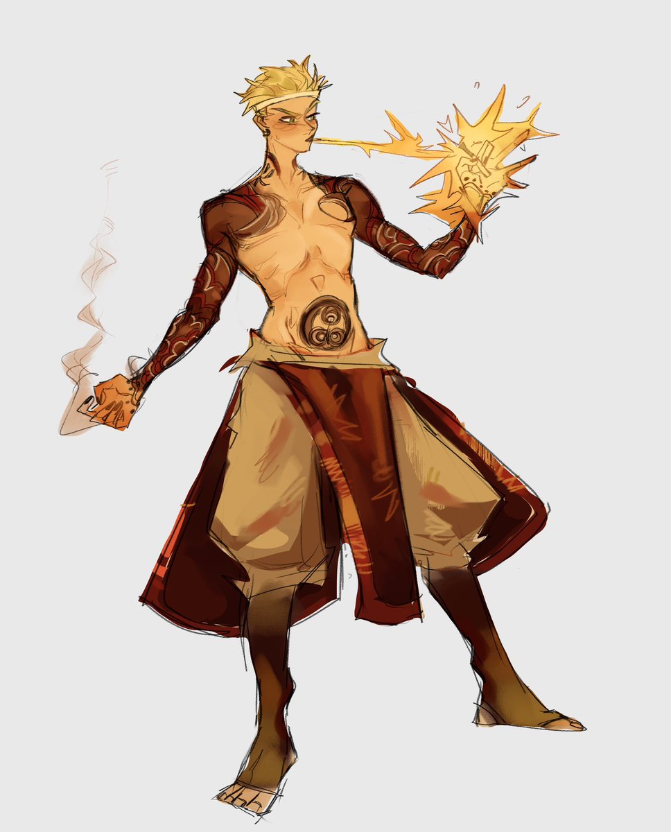 Veroncha_style's tweet photo. Avatar x Gachiakuta crossover?? Firebender Enjin cuz ATLA movie is out🙏 https://t.co/n7c4PWOtcH