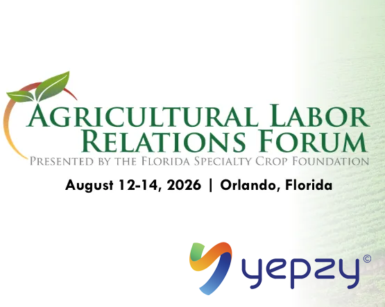 withyepzy's tweet photo. Yepzy is a proud sponsor of the Florida Fruit & Vegetable Association (FFVA) Labor Relations Forum in Orlando this week. 🍊🍋

Yepzy provides multiple FFVA members and thousands of their H-2A workers with a smarter approach to managing compliance and pay. 💸 💳 💪

FFVA member and Yepzy client success story: https://t.co/3nlCHXiBOT 

Please visit our booth if you are attending.

#H2AVisas #H2A #H2ALabor #yepzy #riamoneytransfer #FFVA