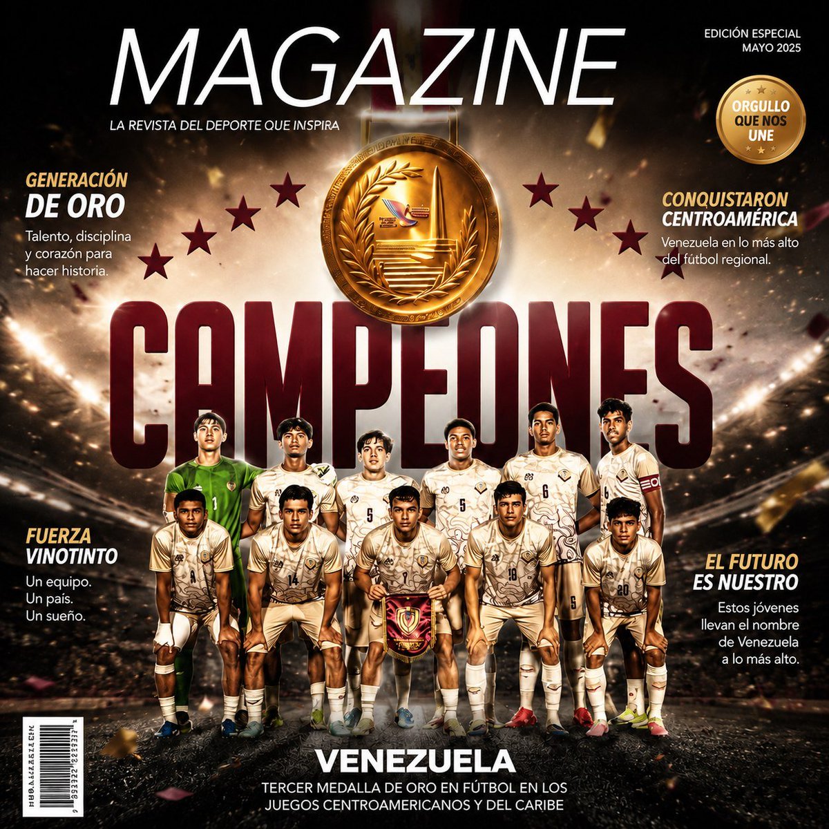 ParcelaRoselin's tweet photo. Venezuela Campeón
Centroamericanos y del Caribe 2026. https://t.co/u6wfy854Ce