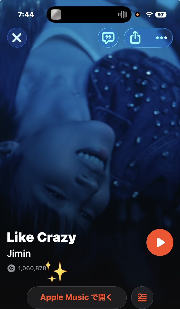 jimin13_emu's tweet photo. I'll do my best to support "JIMIN"๐ Listening to #LikeCrazy from the album #Jimin_FACE by #Jimin of #BTS
https://t.co/4Ev00bkj0j https://t.co/0uVHPstg1P
