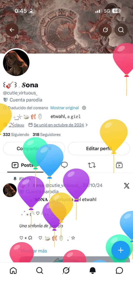 cutie_virtuous_'s tweet photo. // globos para miii 🎂🎂 https://t.co/ttGUlsZlVD