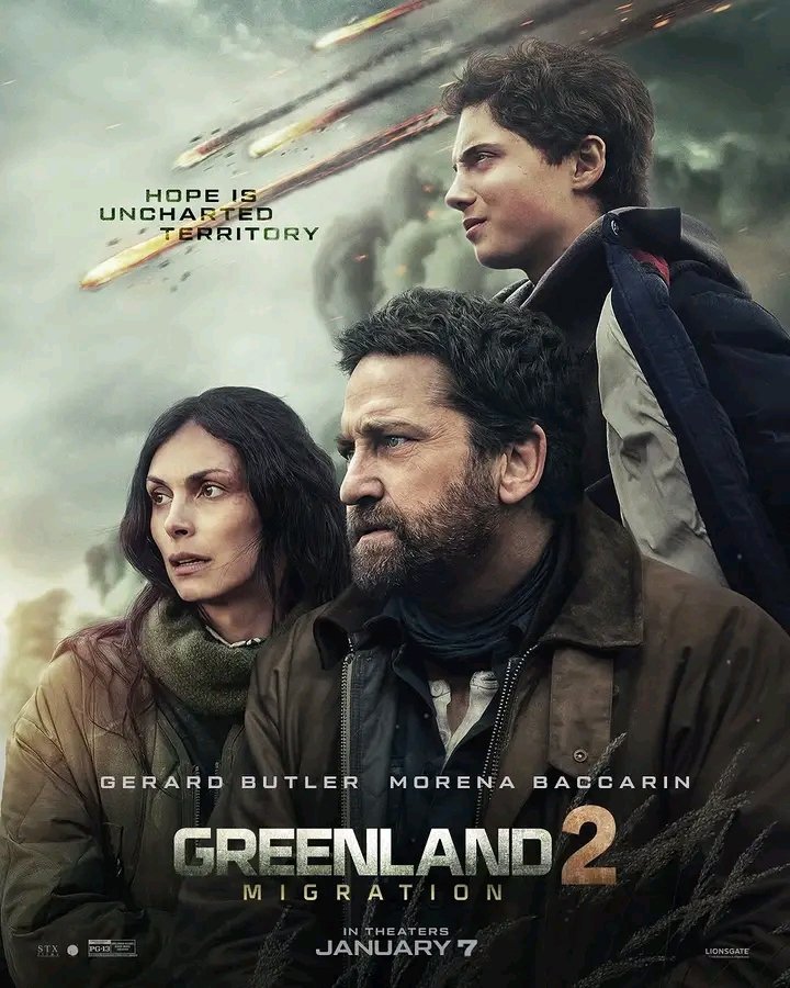 FAlsdyry6114's tweet photo. 🎬 Greenland 2: Migration 🔥

بعد مرور 5 سنوات على أحداث الجزء الأول يعود من جديد جيرارد بتلر في رحلة جديدة من أجل البقاء، حيث يحاول حماية عائلته وسط عالم مدمر لم يعد صالحًا للحياة🌍

ومع اشتداد الكوارث والمخاطر، تبدأ رحلة هجرة محفوفة بالمخاطر

 أكشن • كوارث • بقاء
 إنتاج 2026 https://t.co/wHMclUjThh