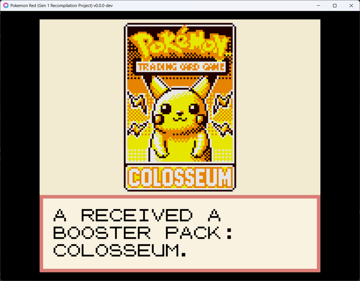 Zeak6464's tweet photo. #pokemon #gen1recomp TCG Mod ! https://t.co/esonU3u66M