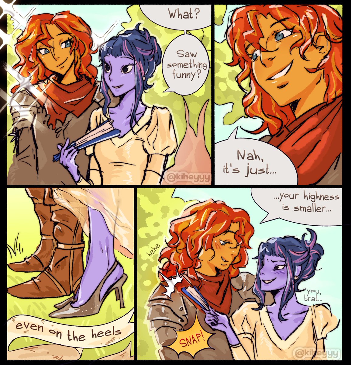 kiheyyy's tweet photo. well well well my little yuri fans.... I came with another cross-class gem
#mlp #sciset #twiset https://t.co/2q1vaNcDEZ