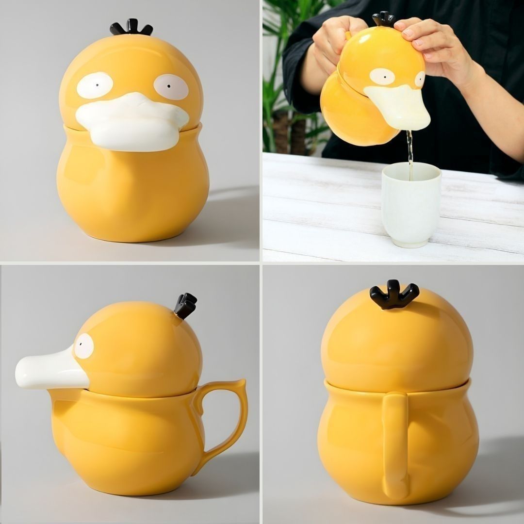 mecchaJP's tweet photo. 🫖👀 POV: You Asked Psyduck to Make Tea. 
Pokémon Teapot Psyduck 💛 Available at the link below!
🛑  https://t.co/NeZLVBIDuK 

#Pokemon #Psyduck https://t.co/9eIDKknHBl