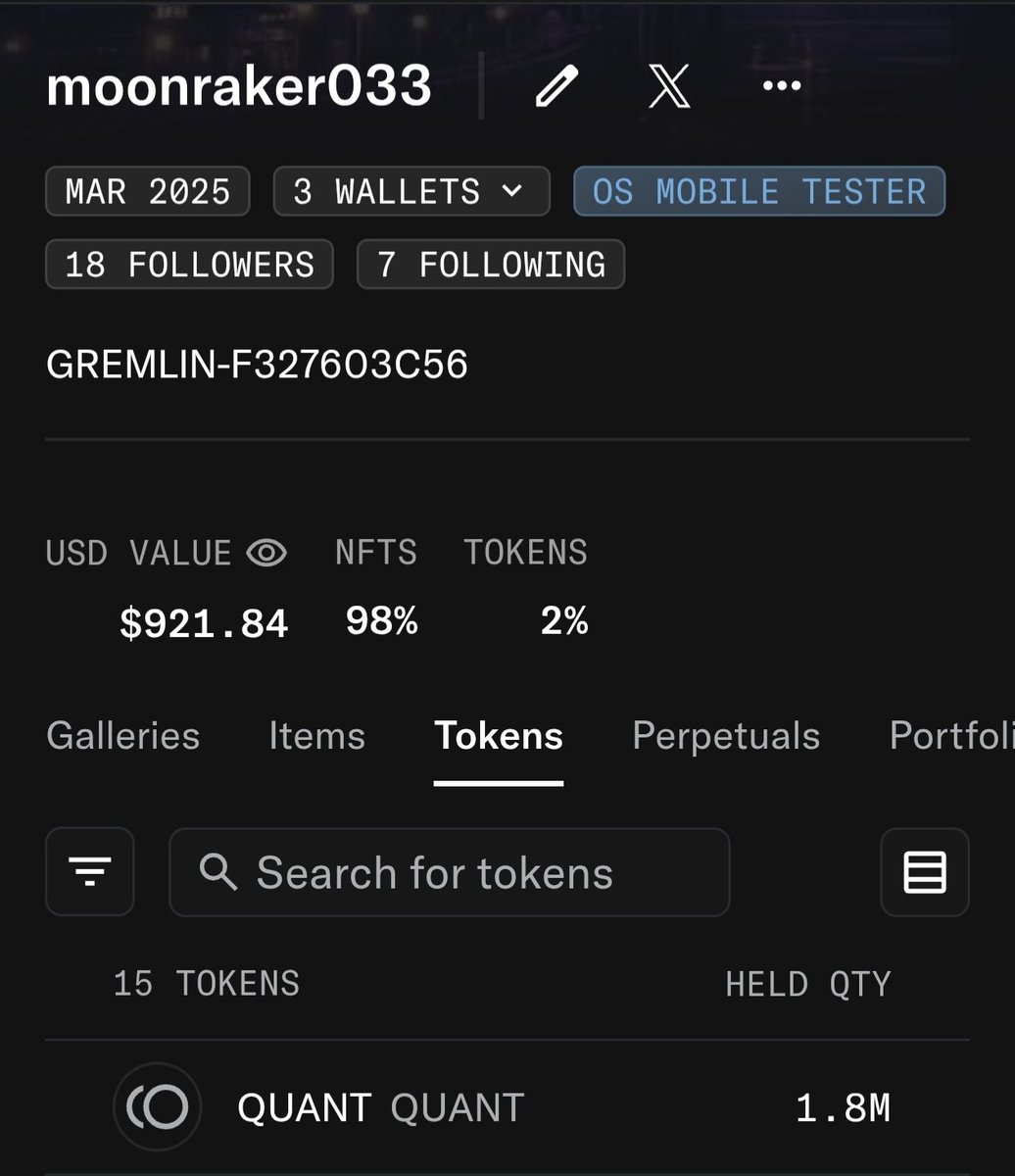 sobolev_va85658's tweet photo. Thank you to the @mememaxxers team for making our journey into the world of success pleasant and comfortable! 🤗
Now you can buy $QUANT on @opensea. Which I immediately did! 🫡 
And yes, friends, we’re growing! 🔝 https://t.co/aim5ZbvZiP