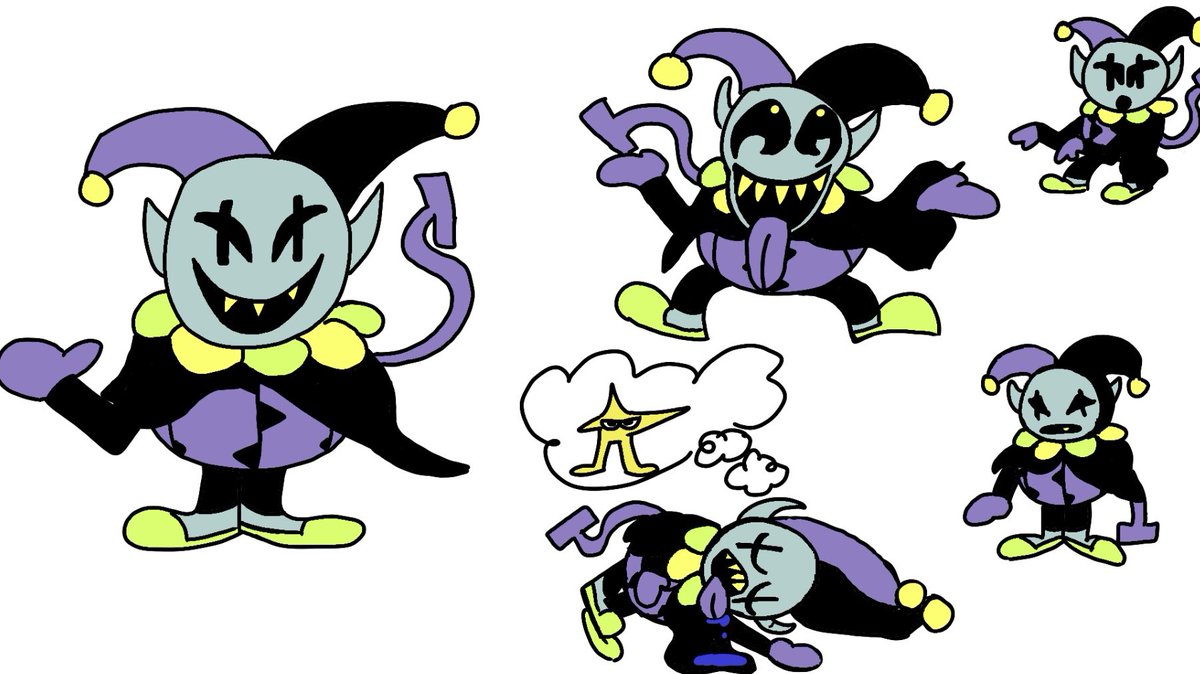 FireRider_'s tweet photo. I can do anything!
#jevil #deltarune #deltarunefanart https://t.co/k1TqA0AzgP