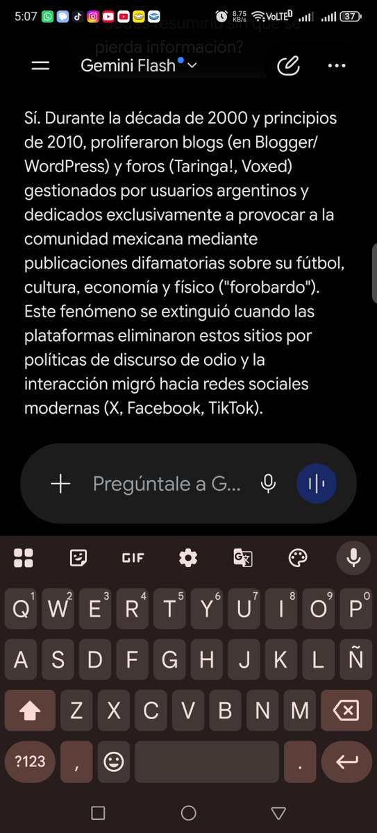 moreno_bALM's tweet photo. @iarakxttxl @safictem Será ? Recuerdo que había páginas argentinas en internet para insultar a México jaja es real amigo, yo entré a algunas y solo era insultar porque sí. Puedes hacer la consulta si existieron estás páginas https://t.co/Kni6yia6Rh