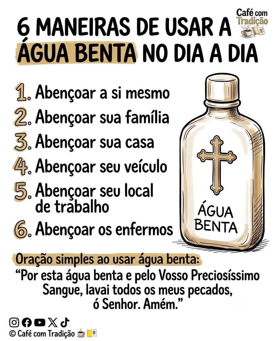 cafecomtradicao's tweet photo. 6 maneiras de usar a água benta no dia a dia https://t.co/xVxAn7PTiG