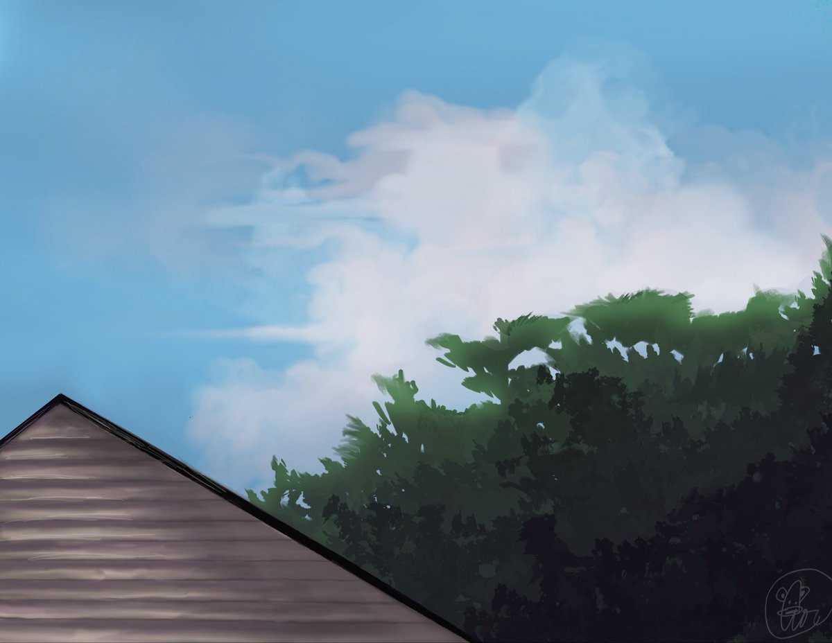 Cioistrying's tweet photo. I’m avoiding anatomy by doing more landscape 
#procreate https://t.co/vq6uwx54aU