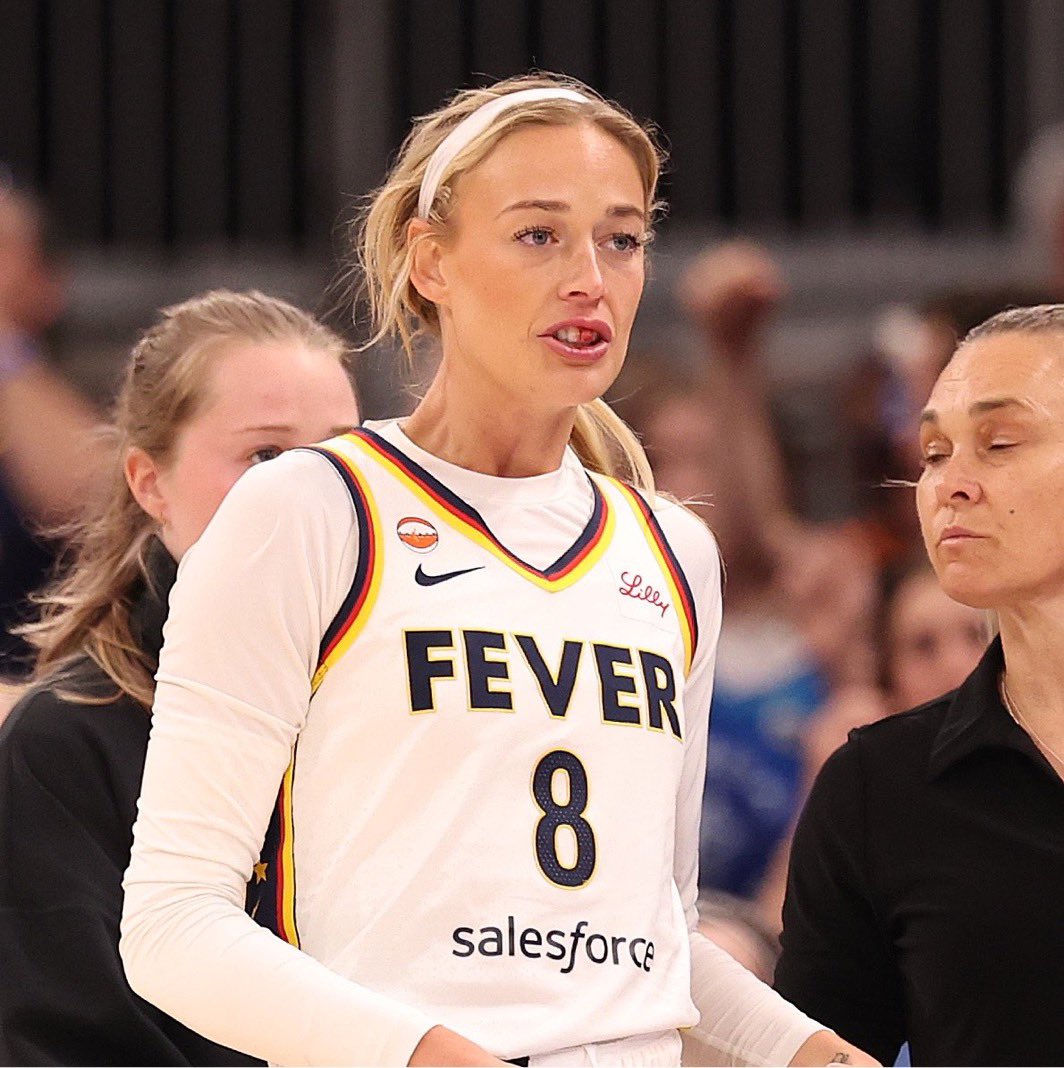 MrsDanielleGill's tweet photo. Sophie Cunningham has been slandered, attacked, bullied, smeared, and left with a bloody mouth after being attacked by another WNBA player.

All Sophie has done is stand up for protecting girls from men in women’s sports.

God bless @sophaller. https://t.co/3PmZfdQdoT
