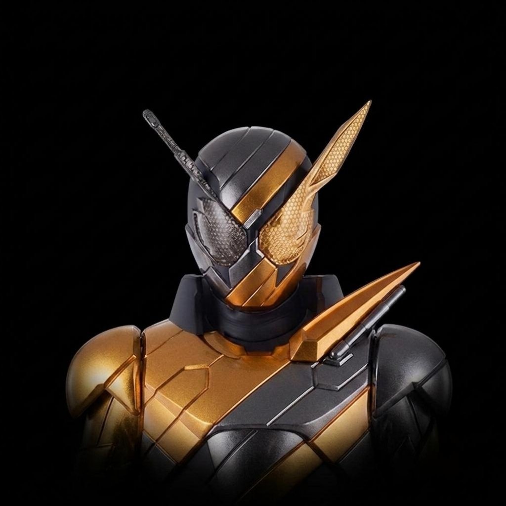 jirouokada's tweet photo. 仮面ライダービルド・ゴールドラビットメタルタンクフォーム

#Gemini
#ゴールドラビットフルボトル
#メタルタンクフルボトル https://t.co/UJcmTGNgPt