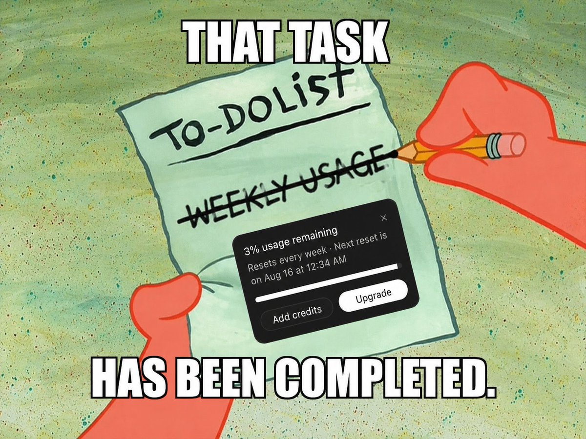 weeki513's tweet photo. Last agents are finishing the last tasks.

@thsottiaux press the button. We r ready https://t.co/UWv2ulI5W8
