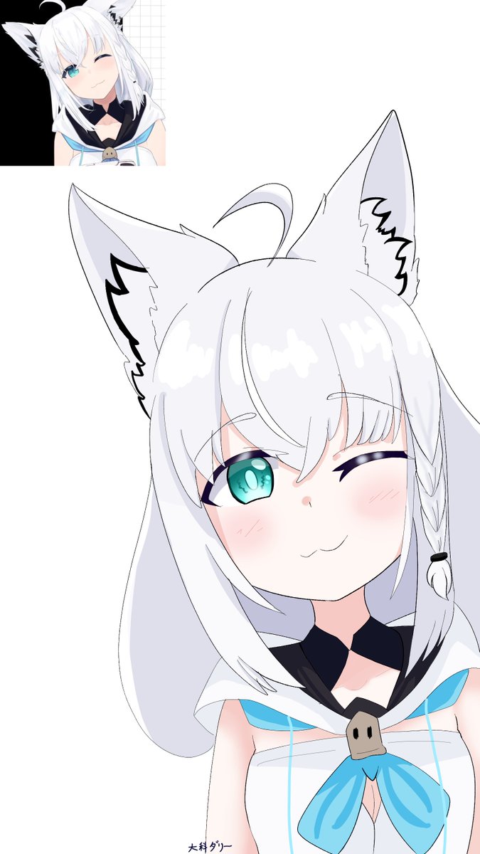 dalizvijbl's tweet photo. 🦊
#絵フブキ https://t.co/xEDl4OGBIg
