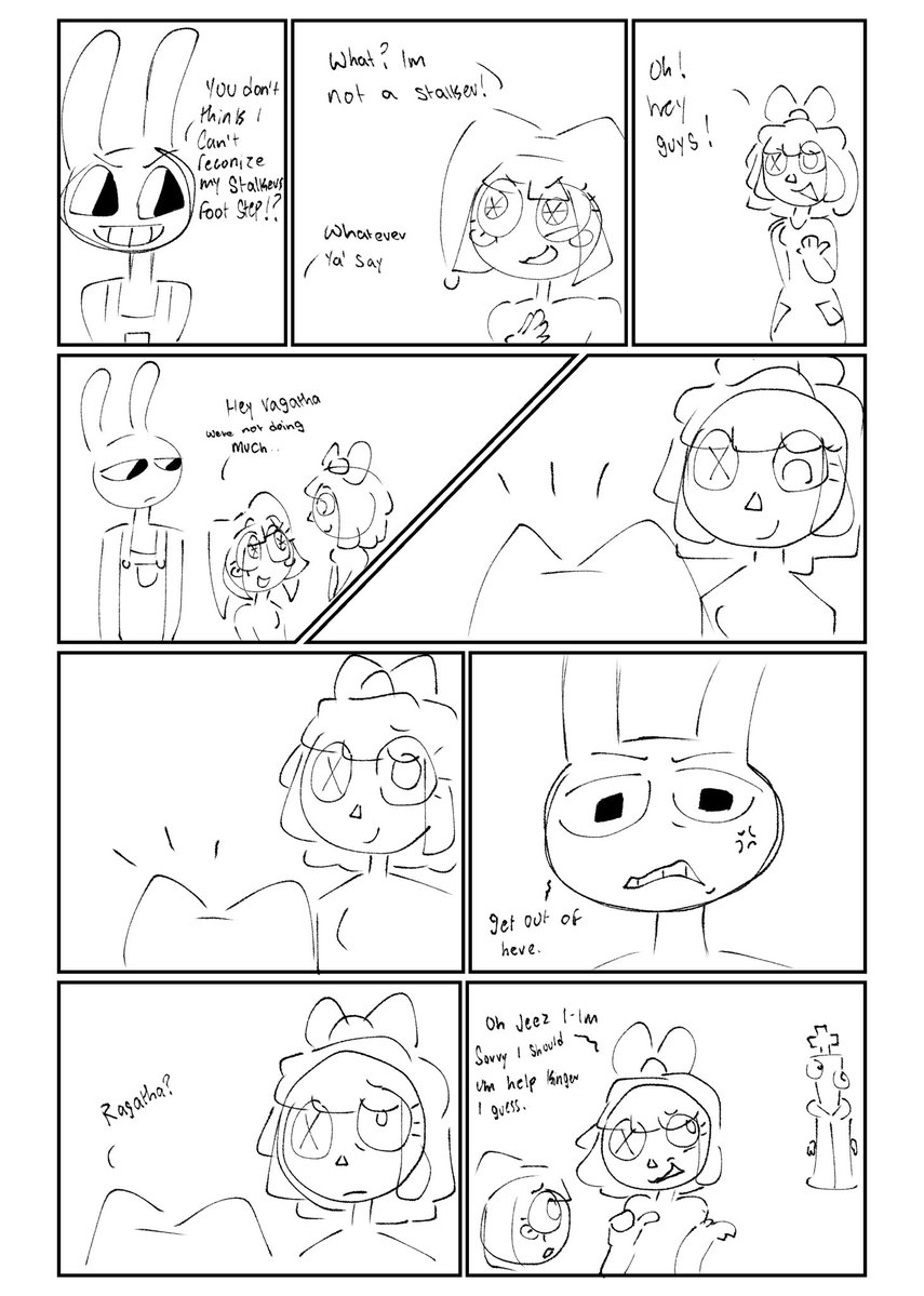 2Rocky4u's tweet photo. Confession 

Funny bunny comic FULL

1-4

#theamazingdigitalcircus #funnybunny #jaxxpomni #jax #pomni https://t.co/no8uNjQZtP