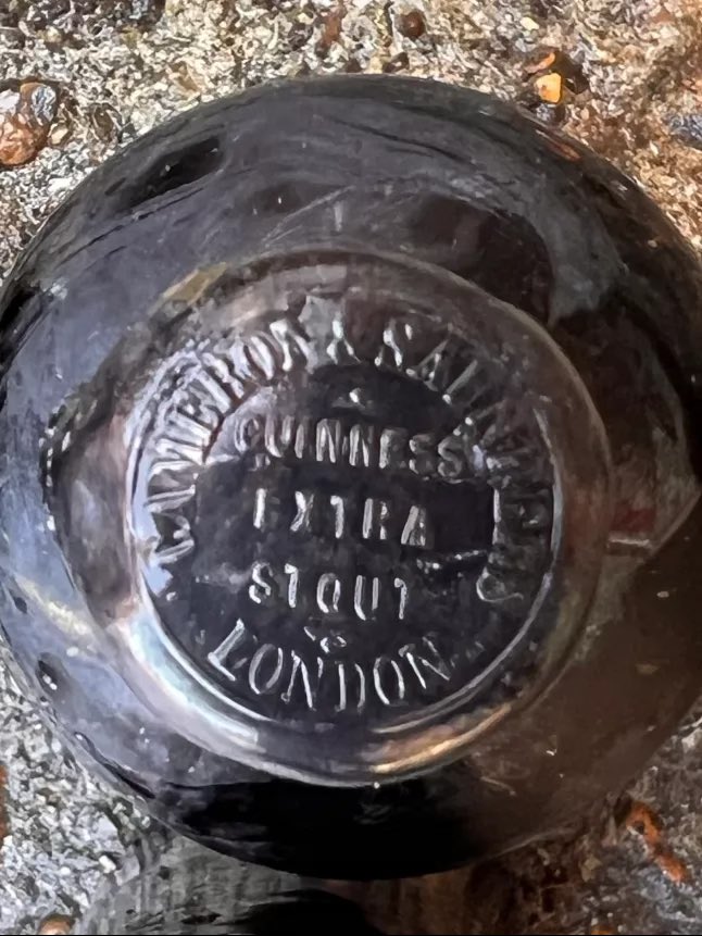 Complex's tweet photo. Belgian diver Stefan Panis discovered a 162 year old bottle of Guinness in a shipwreck off England’s coast. 

The bottle is labeled ‘Guinness’ and dated 1864, and scientists hope its contents could help recreate the original recipe. 

[📸: via/ StefanPanis] https://t.co/KEGnz5fF8p