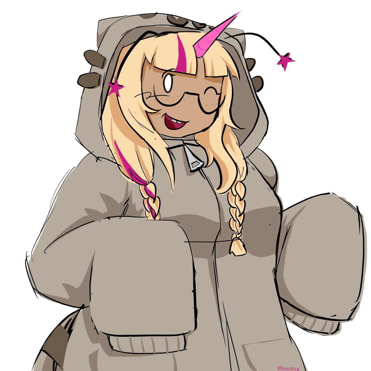 Medcakey's tweet photo. Reese in a onesie :) #robloxadmins https://t.co/zSFPlGCDFZ