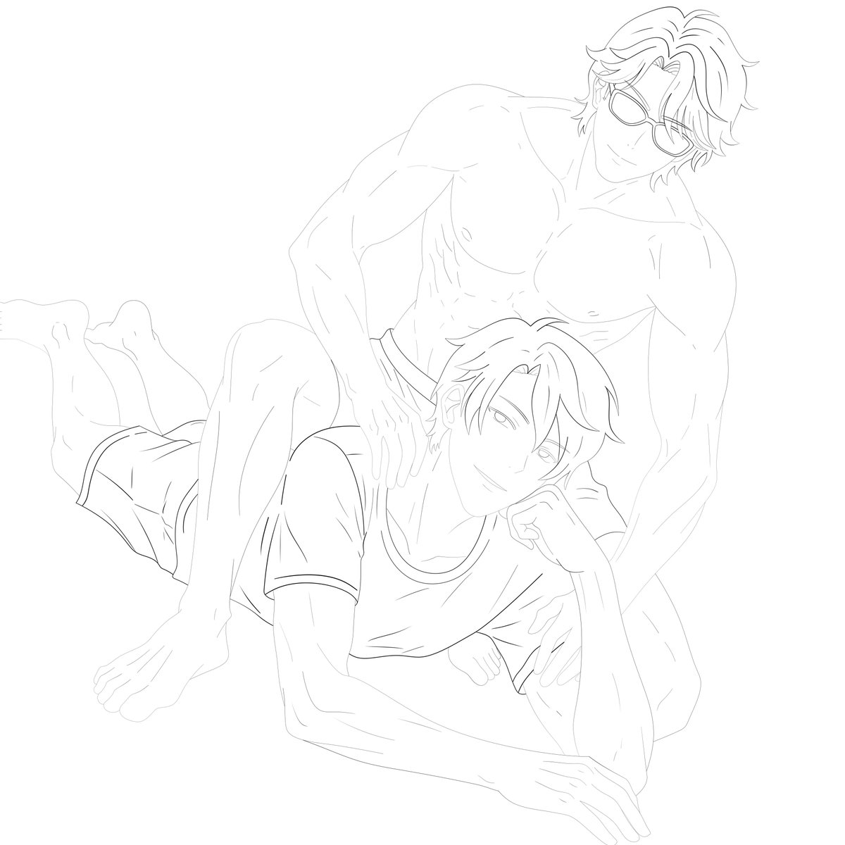 WilliamPhenex's tweet photo. This beach drawing went too far... ππ₯΅
Finally releasing the base color stage for this Seme & Uke piece from Month 3 of "Lineart Until I'm Famous"!
Support the journey on Ko-fi!
https://t.co/SIHbhzZCKT
#Yaoi #DigitalArt #LineartUntilImFamous https://t.co/OBCvPXGkWY