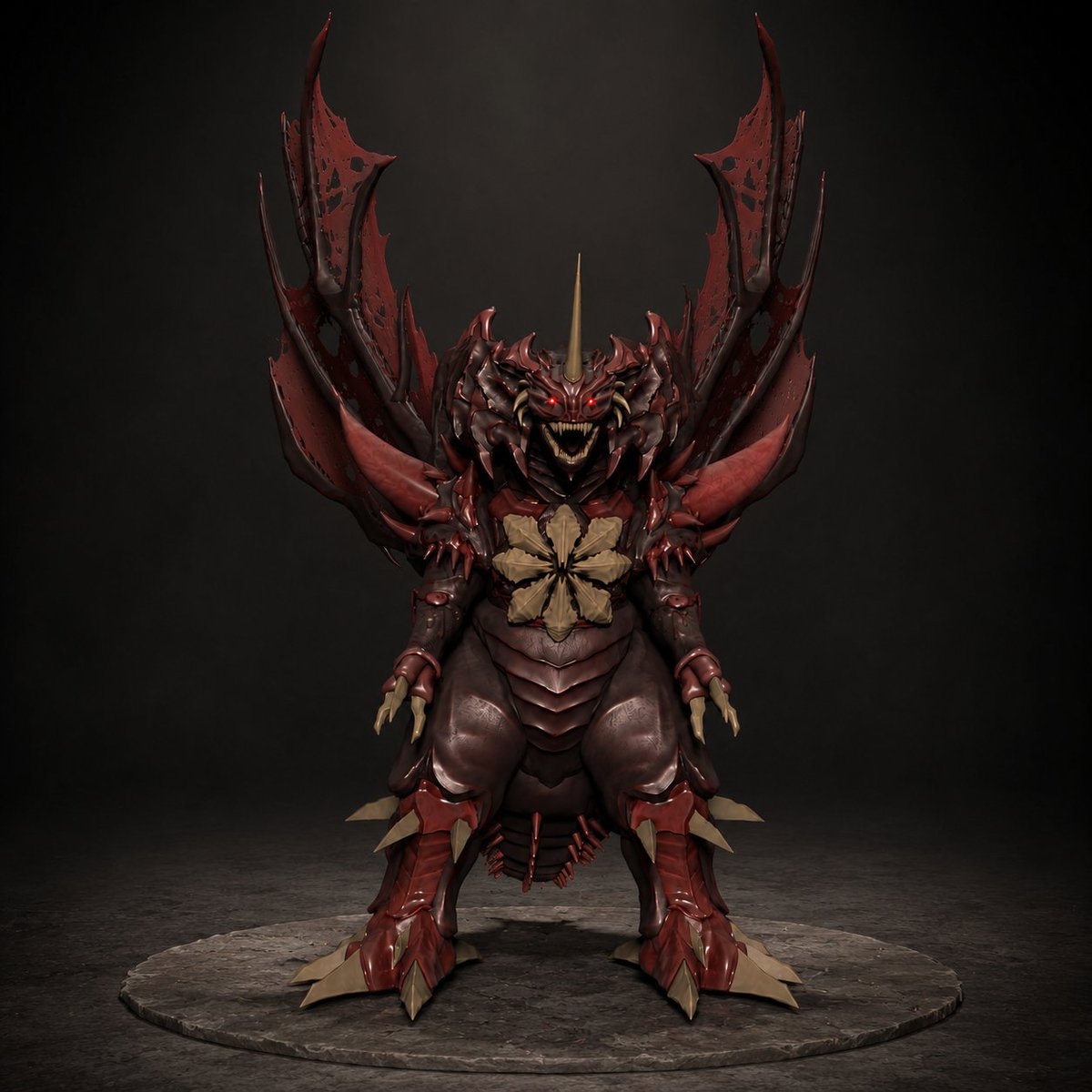 DevOliinda's tweet photo. Destoroyah 👹😈 https://t.co/4VDAi6HXQm
