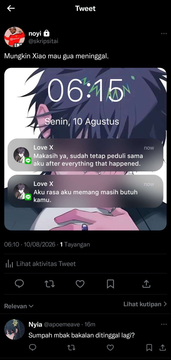 Netherwolrd's tweet photo. (10.) Mungkin ini saat yang tepat untuk gua meninggal. https://t.co/AVRTF7XZgM