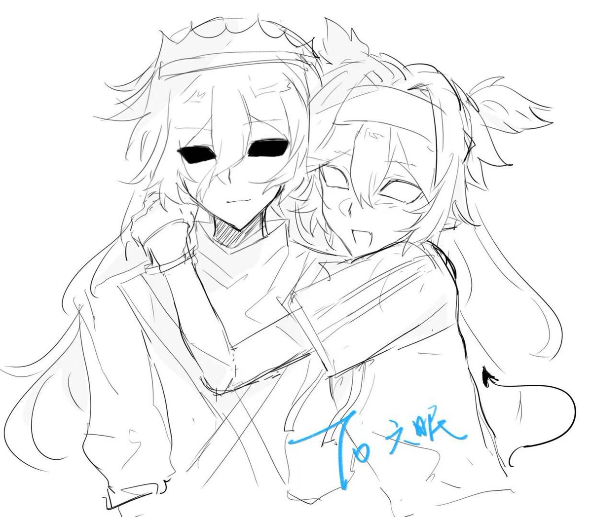 SlepSnap6's tweet photo. 基友给我的不是我画的，真好看，真舒服
#exploitduo #patchbreakers https://t.co/V1TIh3OjiN